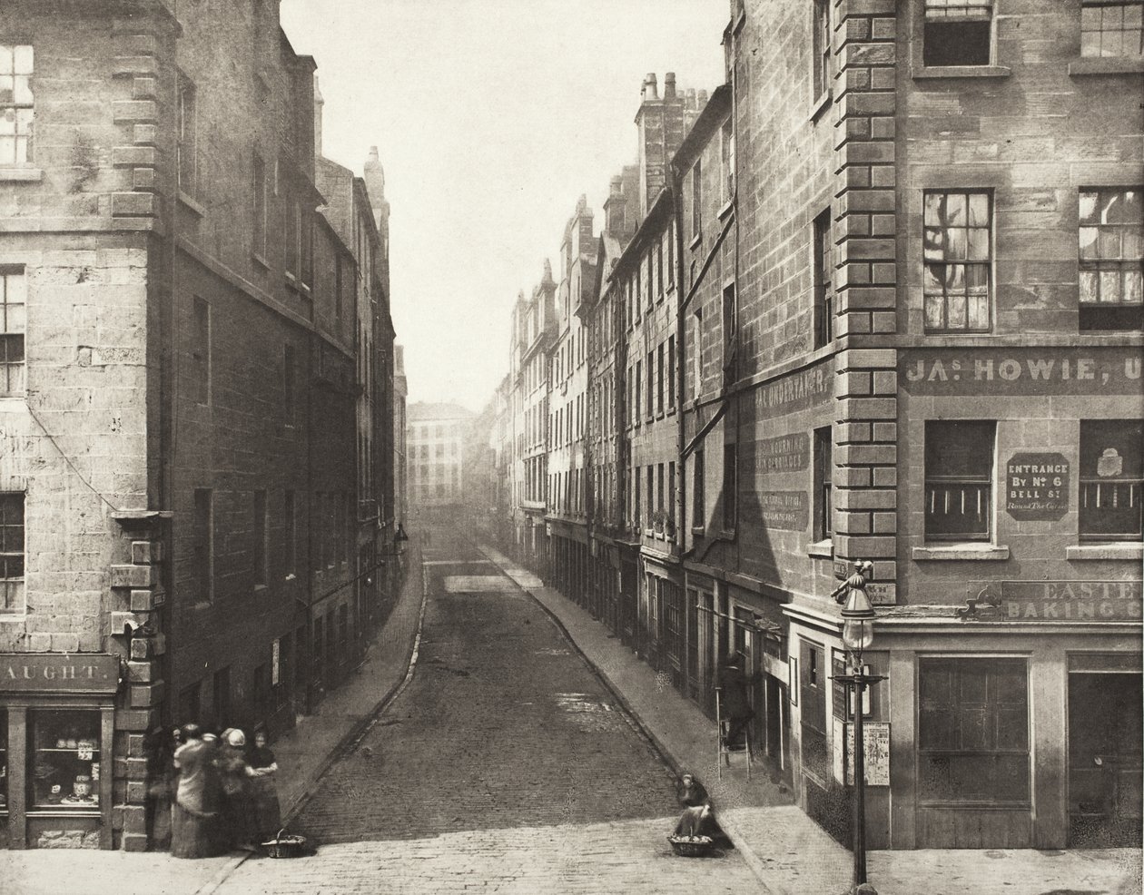 Bell Street von der High Street aus (#14) von Thomas Annan