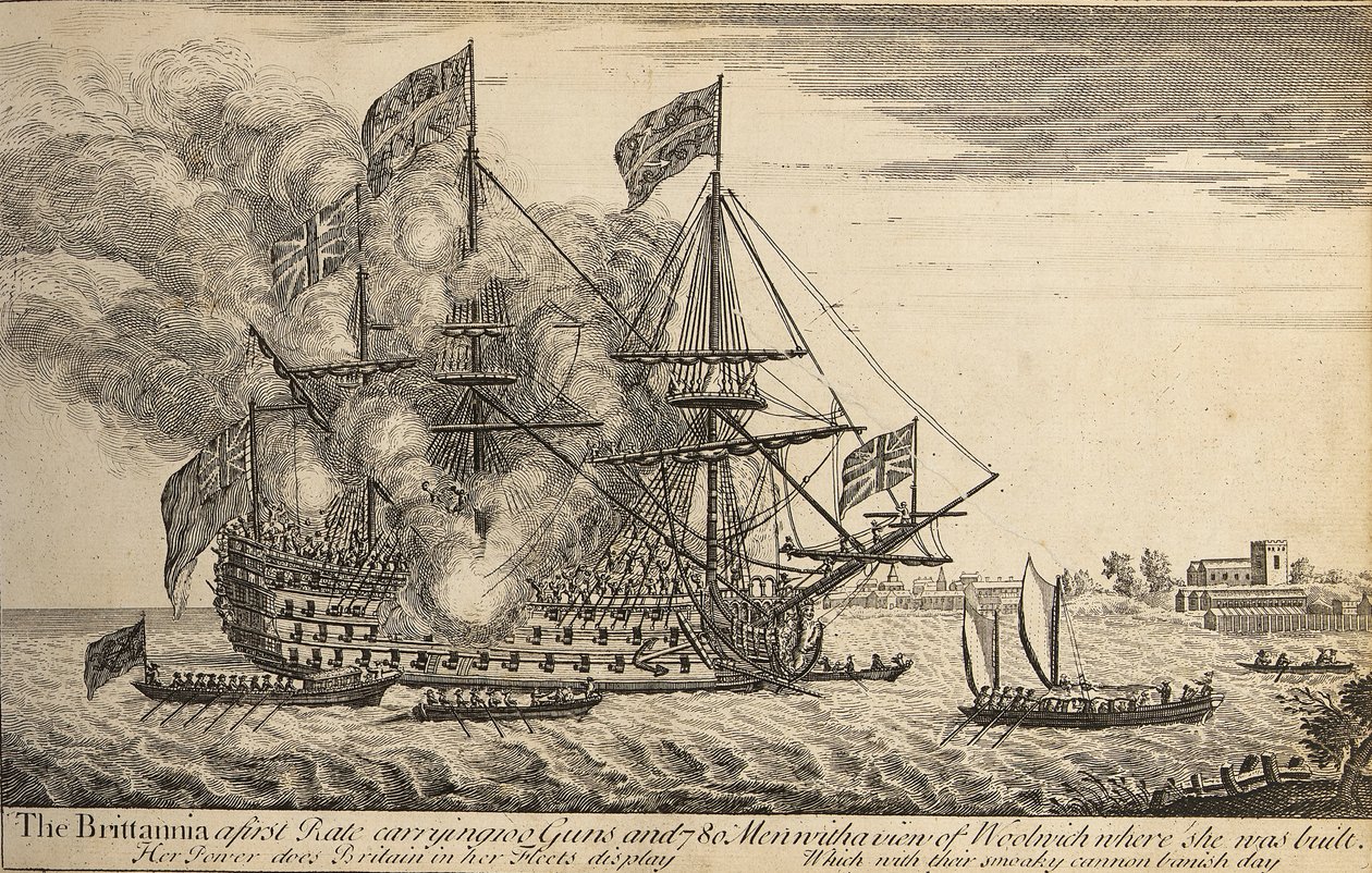 Brittannia, ca. 1730 von Thomas Baston