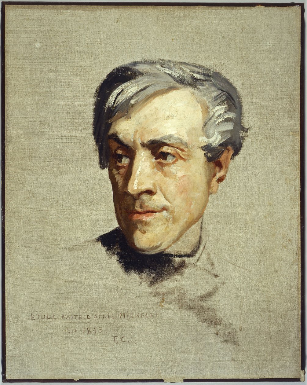 Studie nach Jules Michelet von Thomas Couture