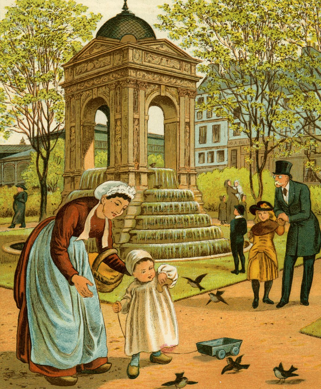La Fontaine des Innocents von Thomas Crane