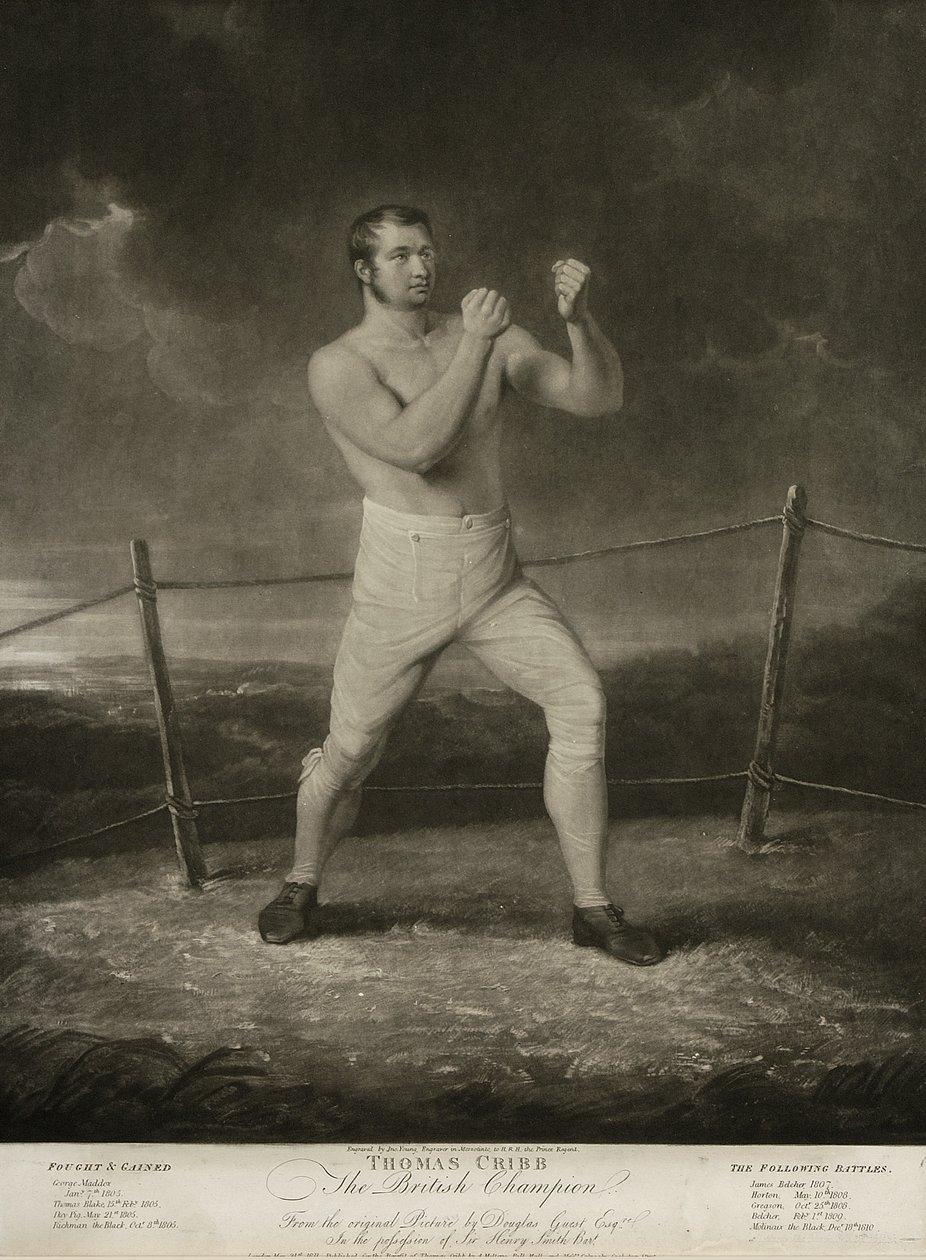 Thomas Cribb, graviert von Anthony Molteno (fl.1783-1830) von Thomas Douglas (after) Guest
