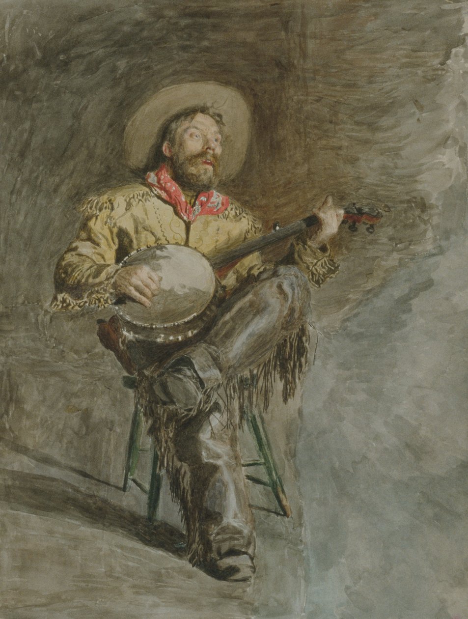 Cowboy singt von Thomas Eakins