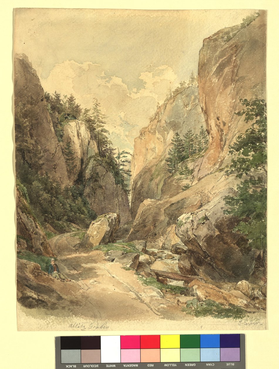 Studie zum Atlitzgraben von Thomas Ender