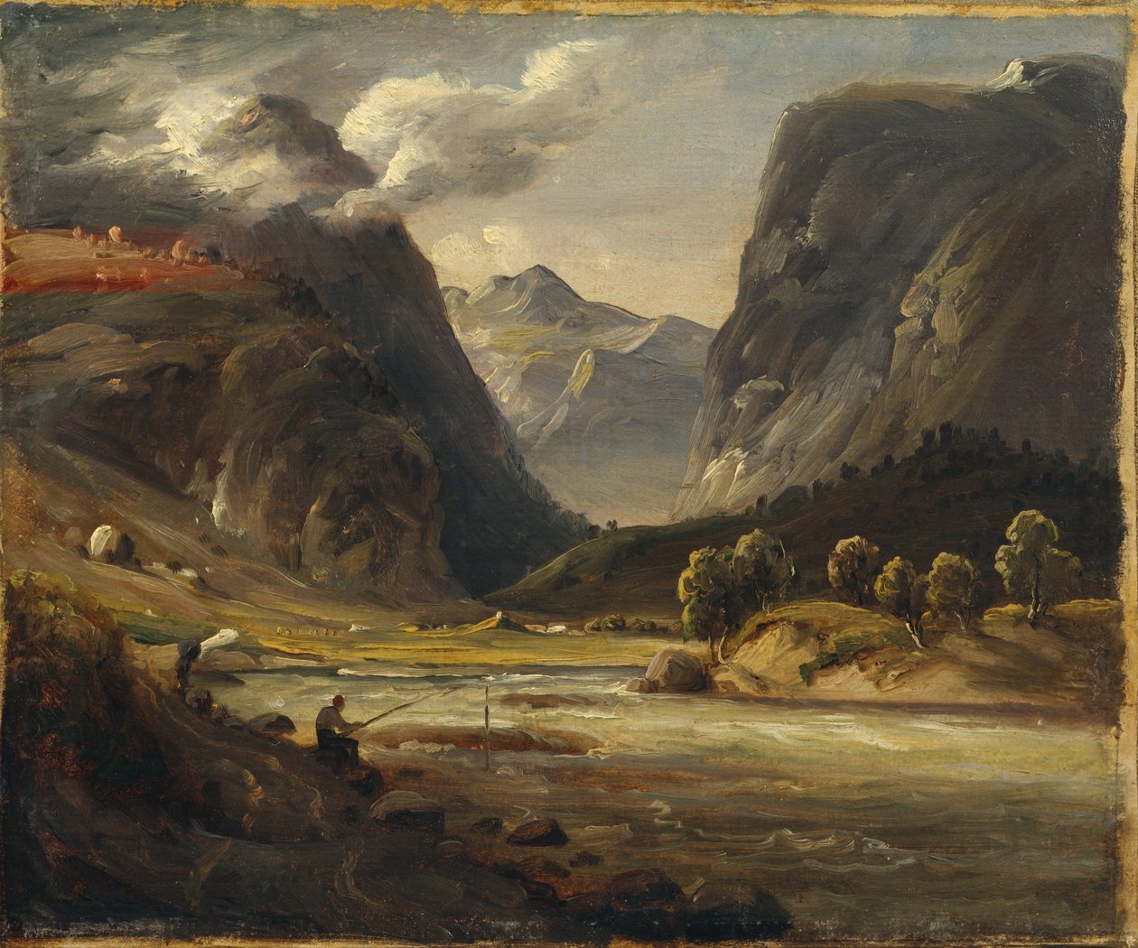 Aus Aurland in Sogn von Thomas Fearnley