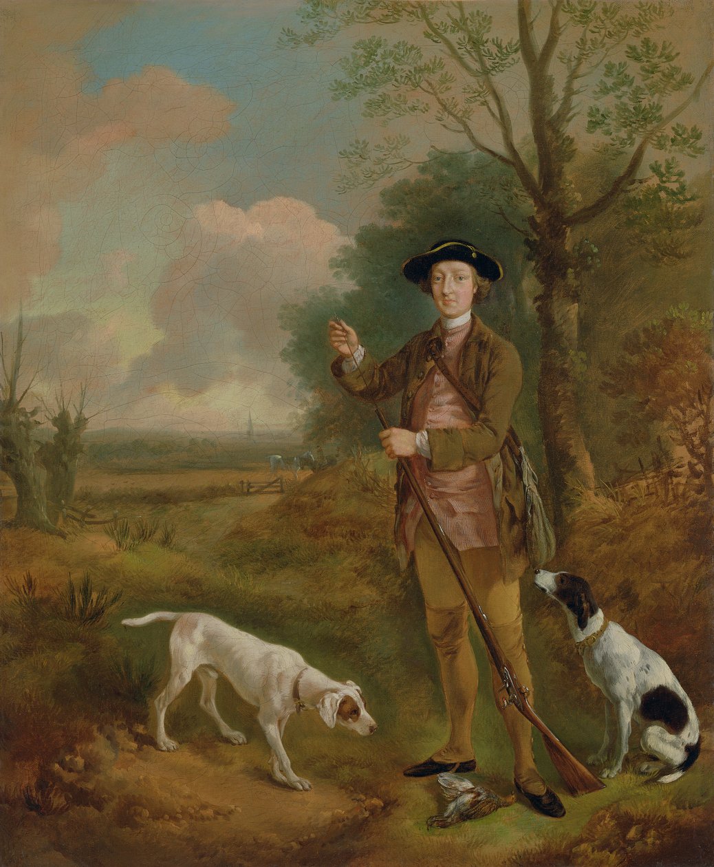 Major John Dade von Tannington, Suffolk von Thomas Gainsborough