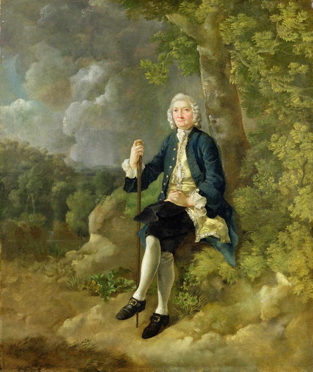Mr. Clayton Jones, ca. 1744-45 von Thomas Gainsborough