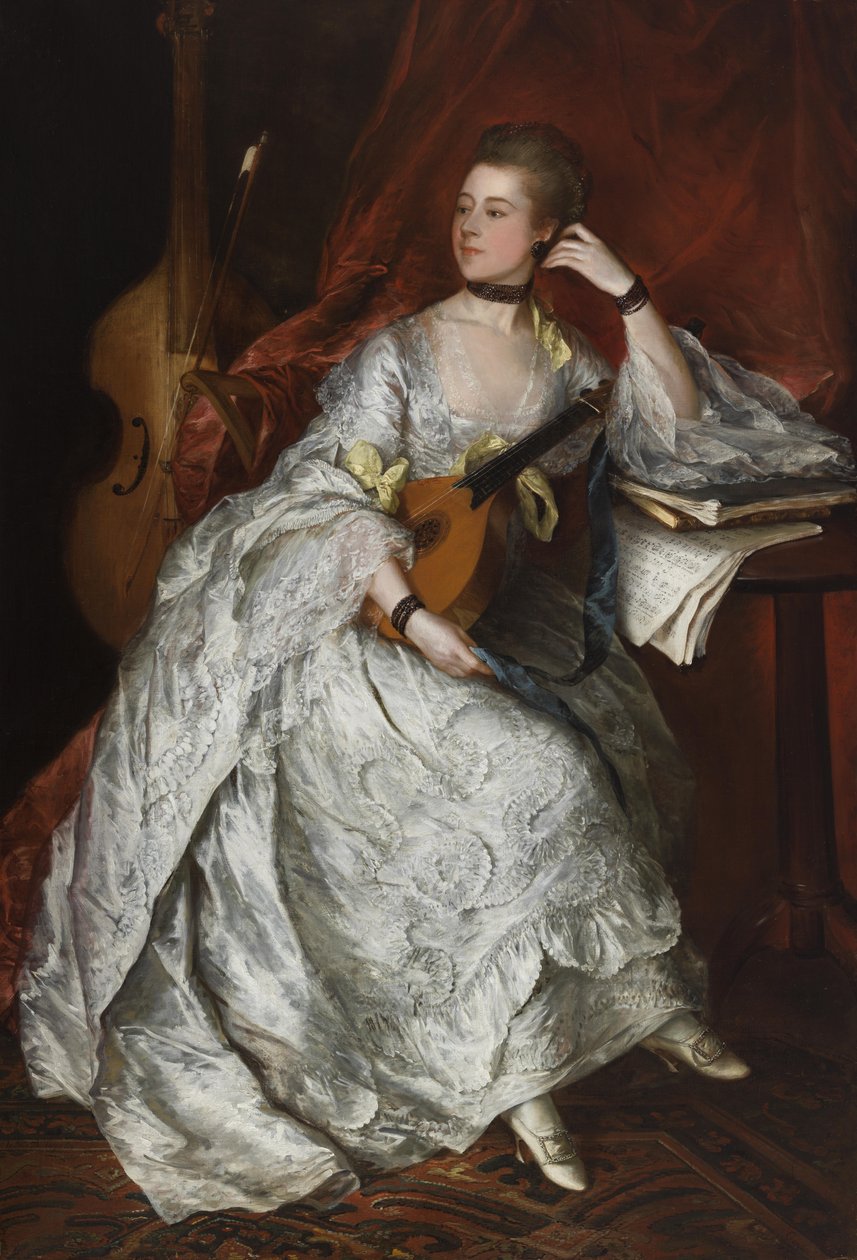 Porträt von Ann Ford (später Mrs. Philip Thicknesse) von Thomas Gainsborough