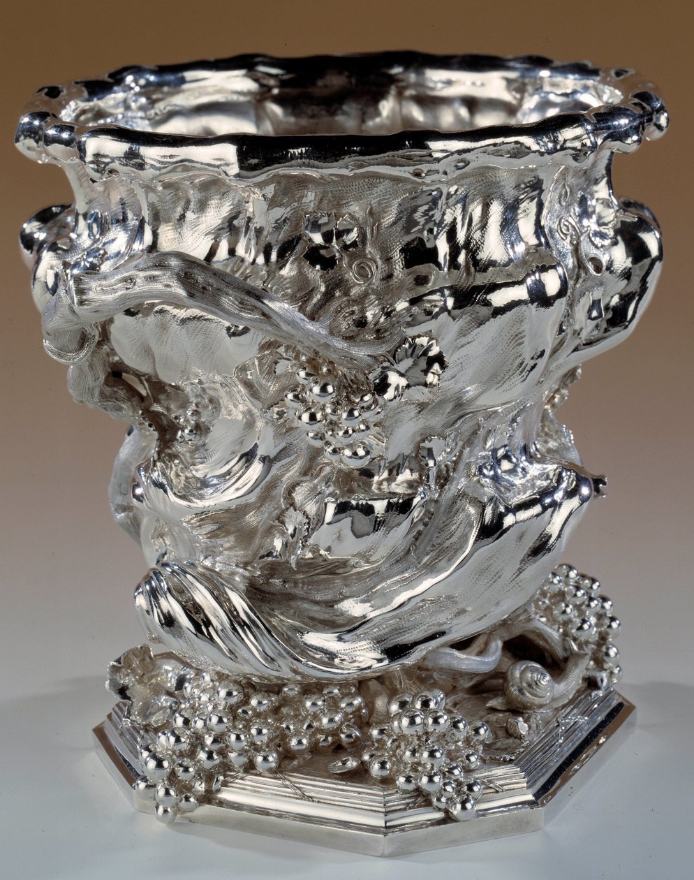 Rokoko-Stil Silberflaschen-Eimer (1727-1728) von Thomas Germain von Thomas Germain