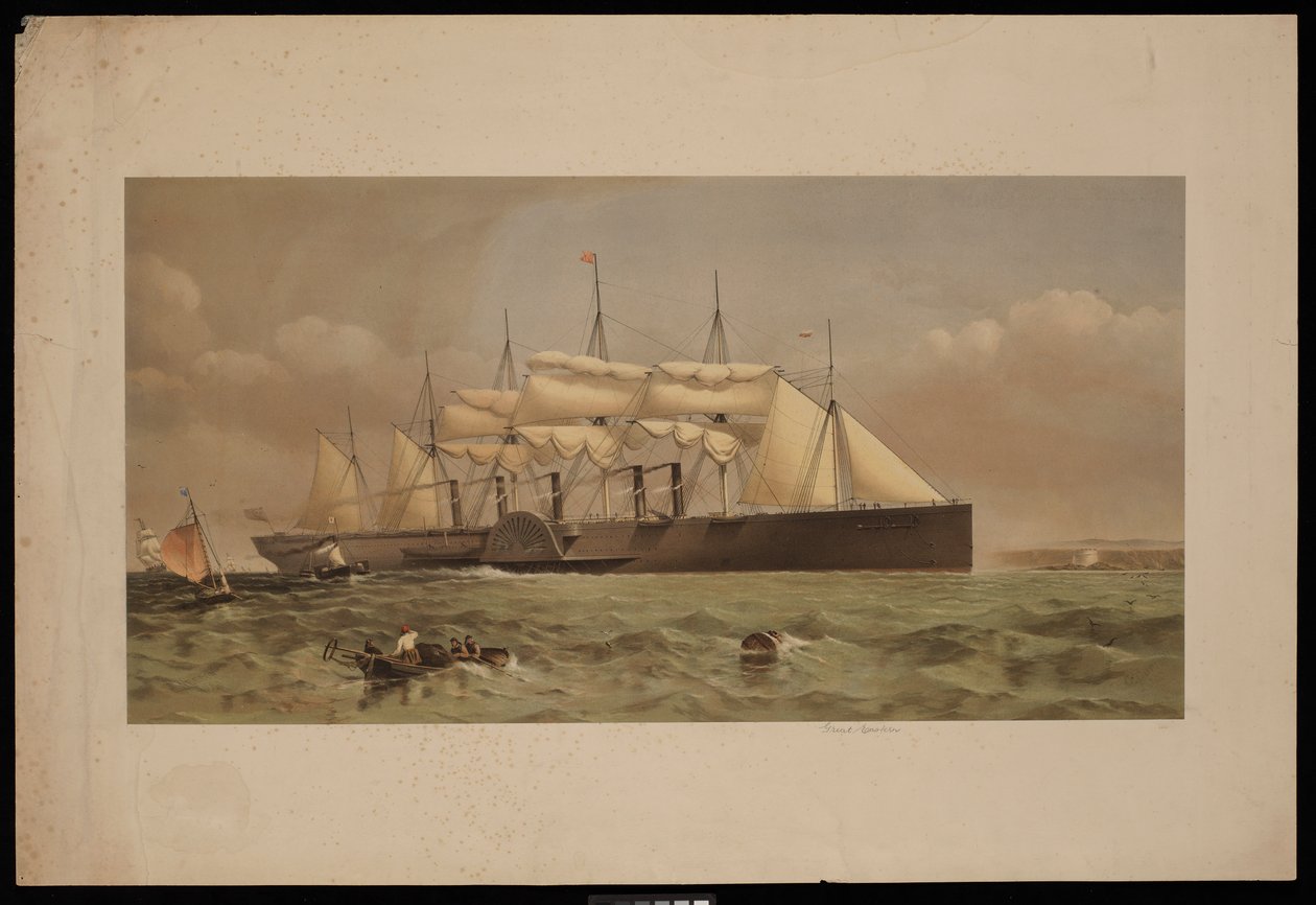 Dampfschiff Great Eastern von Thomas Goldsworth Dutton