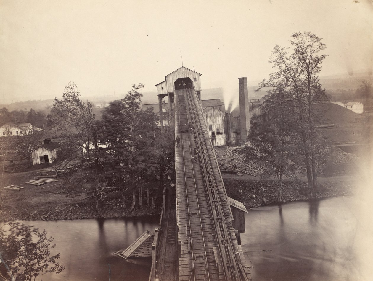 Von Storch Breaker, Del. & Hudson Canal Co., um 1863-1865 von Thomas H. Johnson