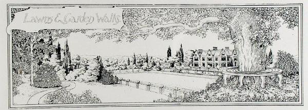 Rasen und Gartenwege, aus Thomas Mawson