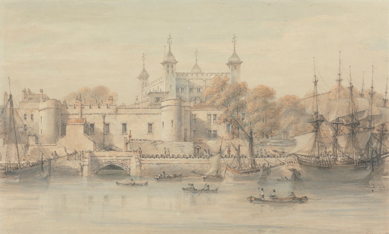 Der Tower of London von Thomas Hearne