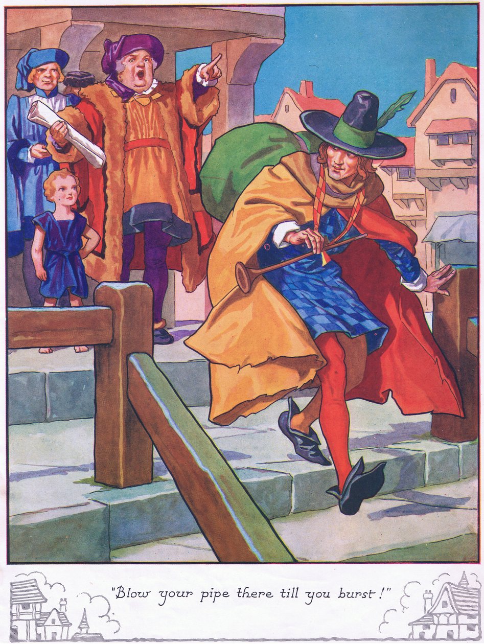 "Blase deine Pfeife, bis du platzt!" von Thomas Heath Robinson
