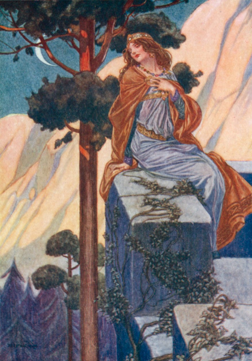 Edvard Grieg: Die Prinzessin von Thomas Heath Robinson