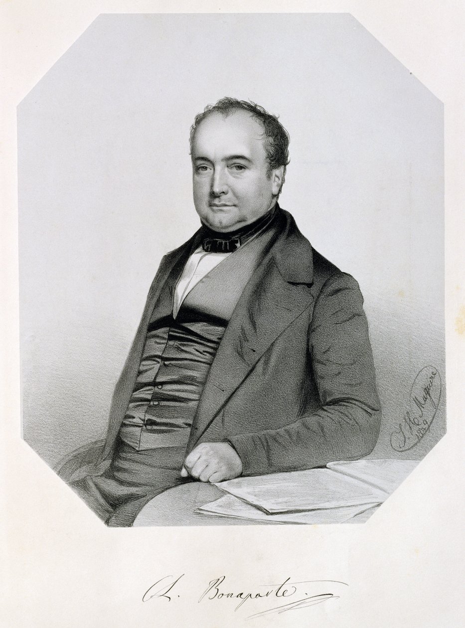 Charles Lucien Jules Laurent Bonaparte, Prinz von Canino und Musignano (1803-57) 1850 von Thomas Herbert Maguire