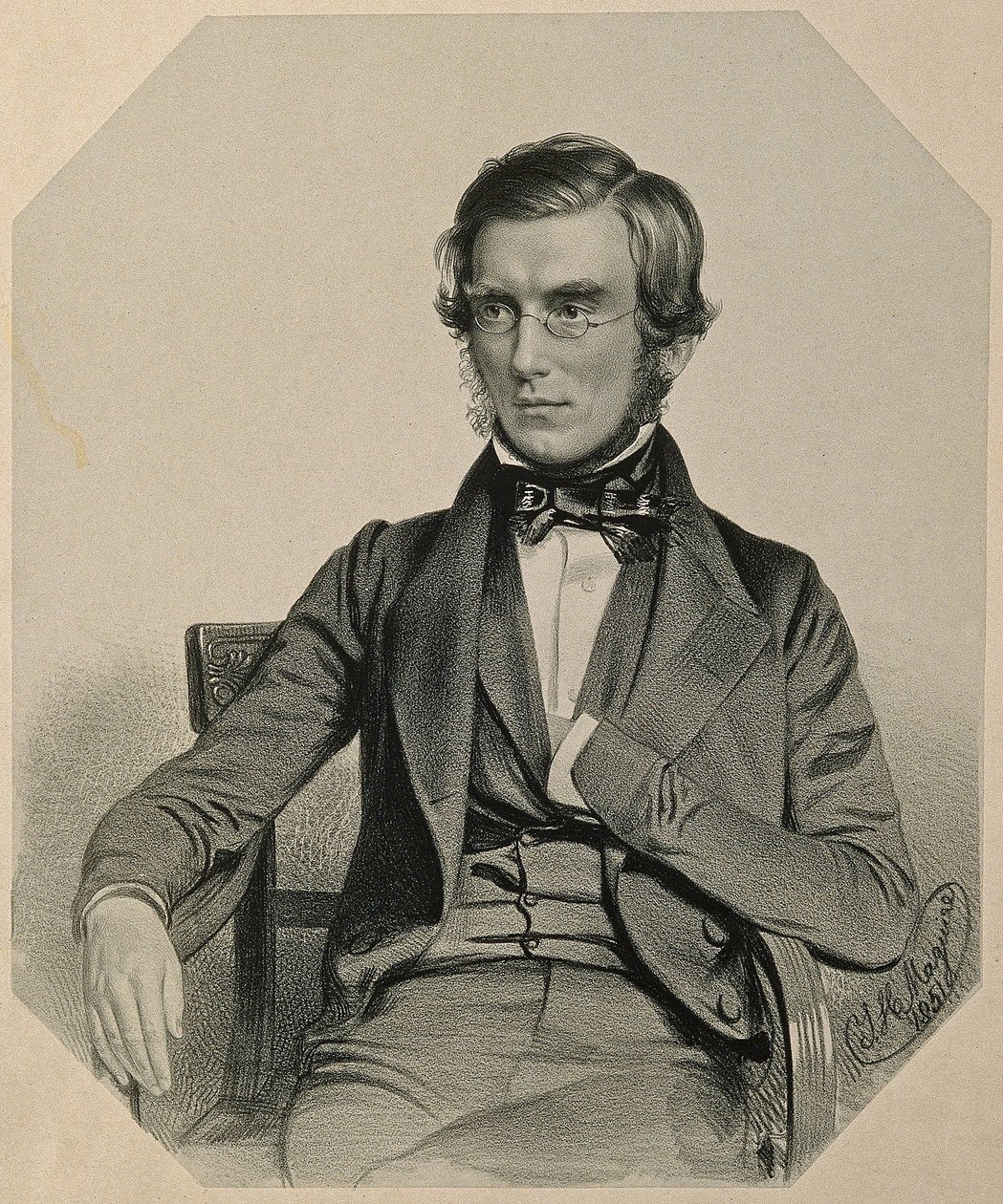 Porträt von Sir Joseph Dalton Hooker, 1851 von Thomas Herbert Maguire