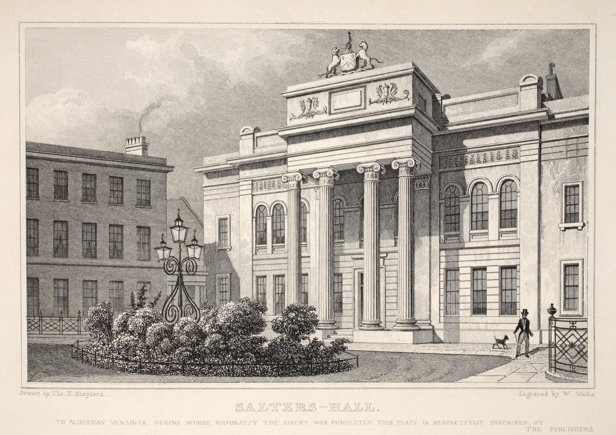 Salters Hall, aus 