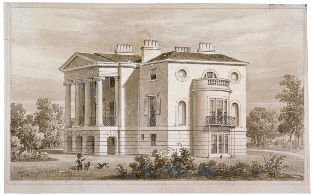 Ansicht der South Villa im Regent