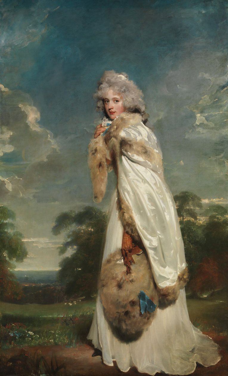 Elizabeth Farren, später Gräfin von Derby von Thomas Lawrence