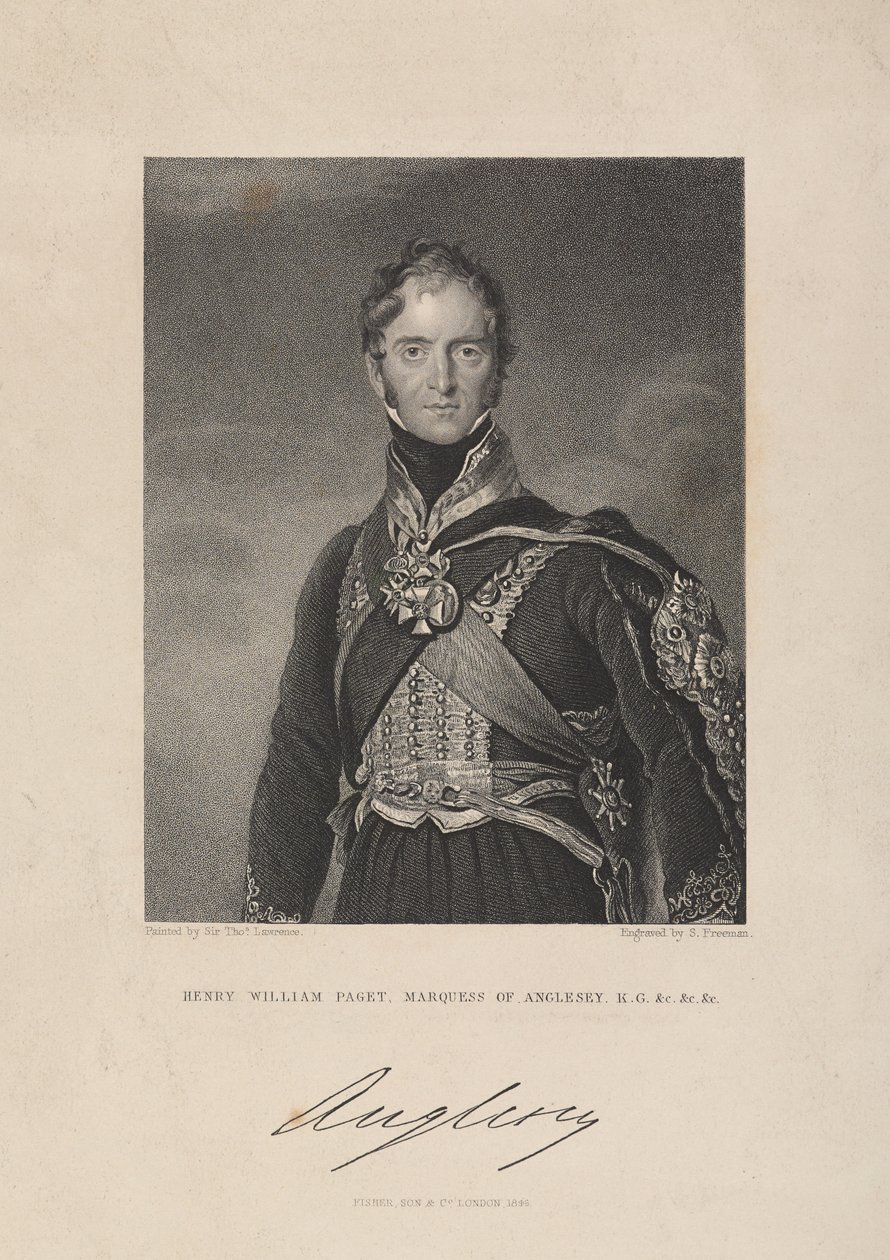 Henry William Paget, Marquess of Anglesey K.G., 1846 von Thomas Lawrence