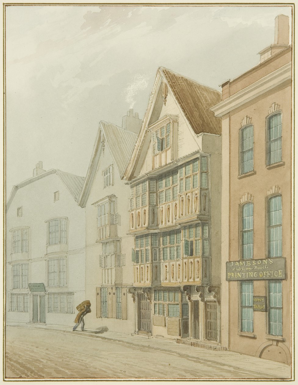 Alte Häuser gegenüber der Merchants