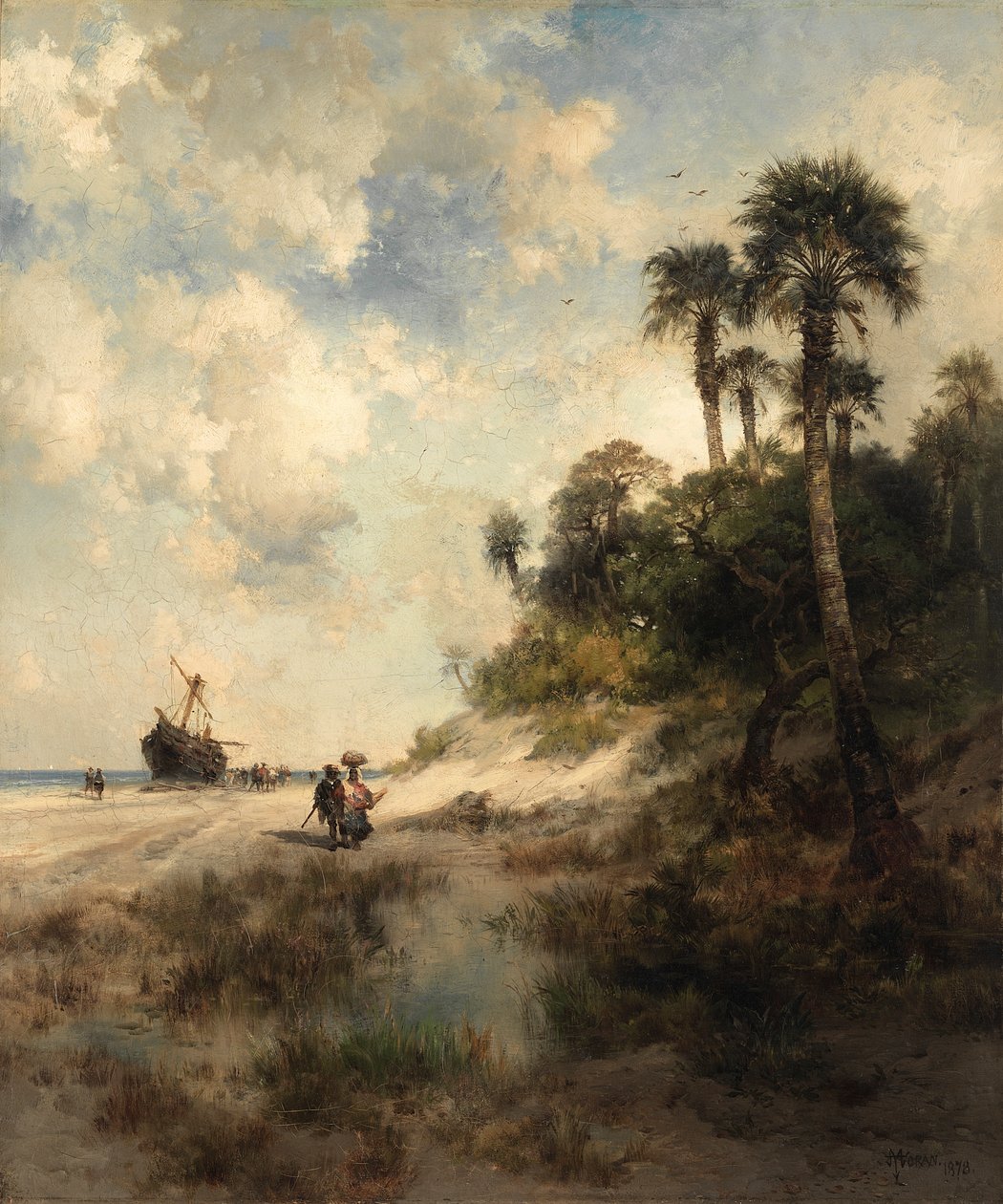 Fort George Island, Florida von Thomas Moran