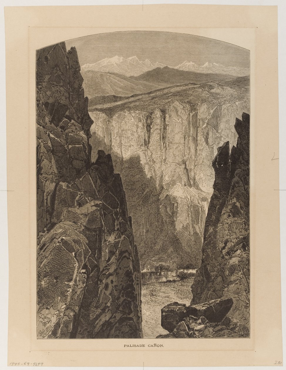 Palisaden-Cañon von Thomas Moran