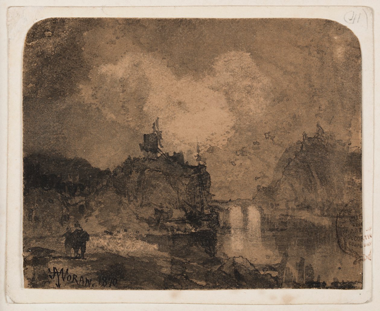Flusslandschaft, Grand Canyon, Colorado von Thomas Moran