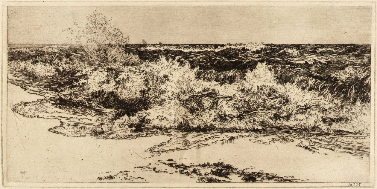 Das tosende Meer von Thomas Moran