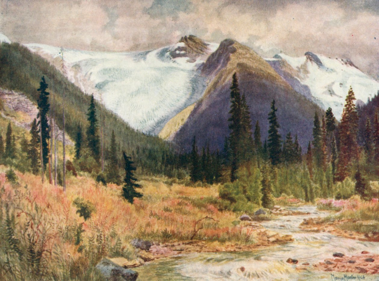 Großer Illecillewaet-Gletscher von Thomas Mower Martin