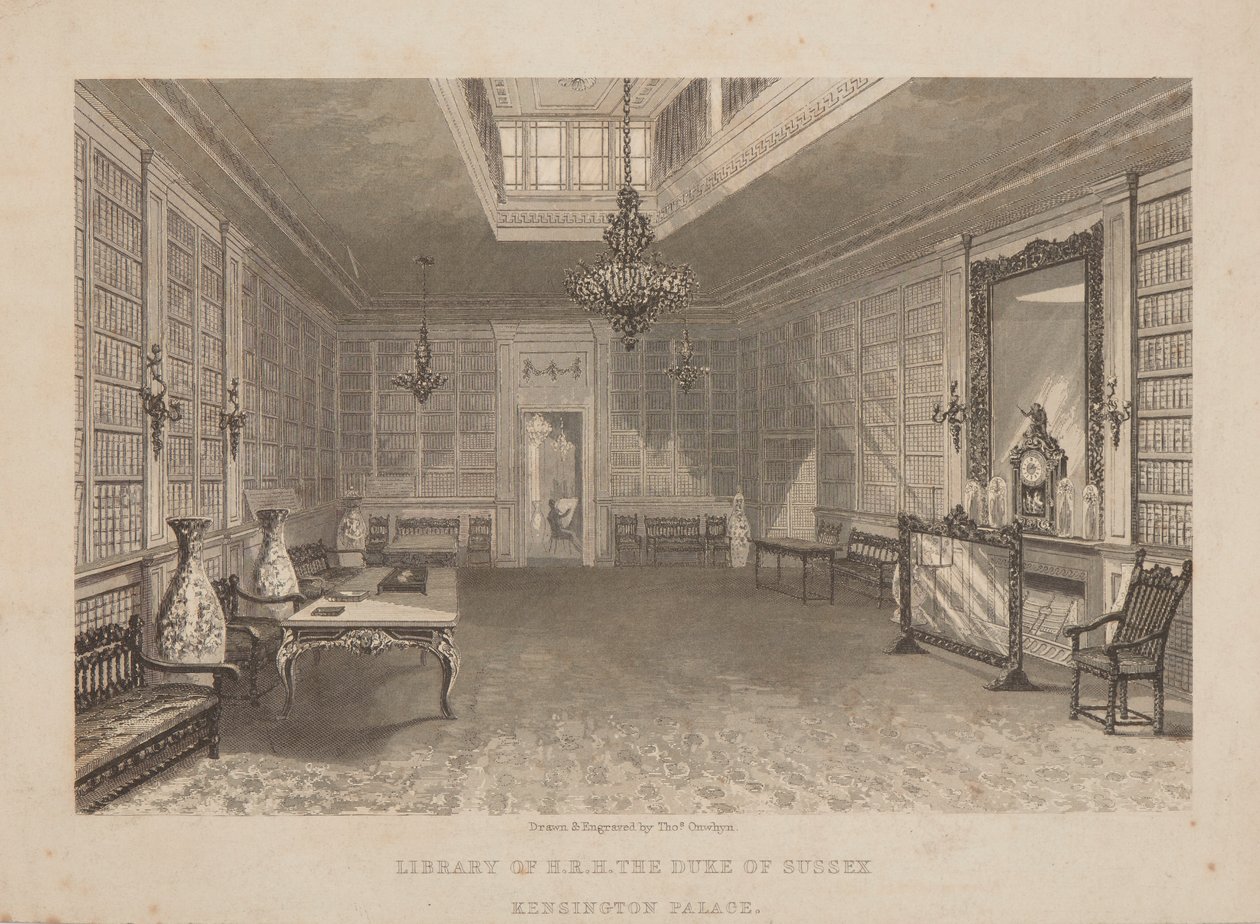 Die Sussex-Bibliothek von Thomas Onwhyn