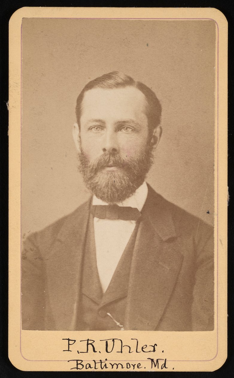 Porträt von Philip Reese Uhler 1835-1913, ca. 1860er Jahre von Thomas P Varley