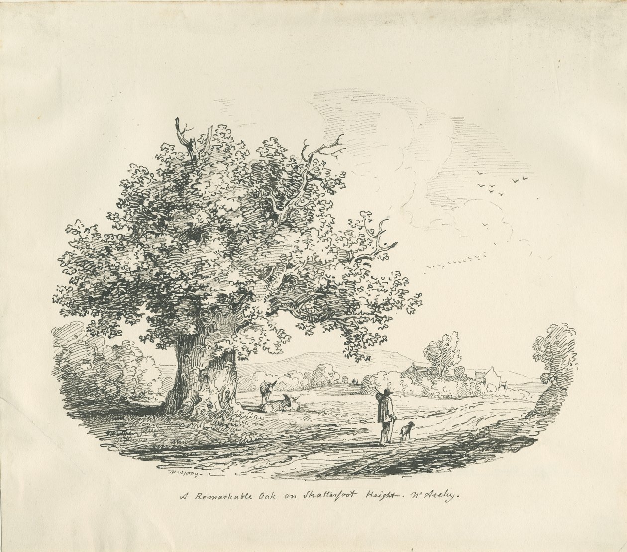 Arley - Shatterfort Höhe von Thomas Peploe Wood