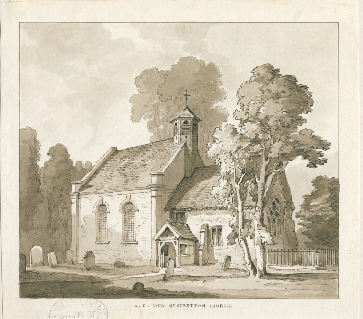Stretton Kirche von Thomas Peploe Wood