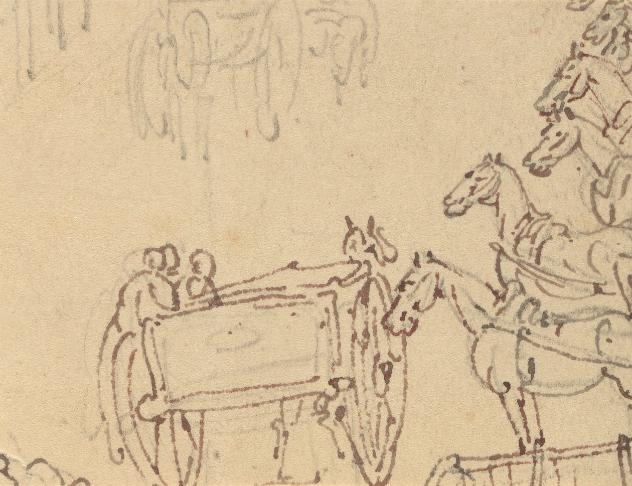Albumzeichnung von Thomas Rowlandson