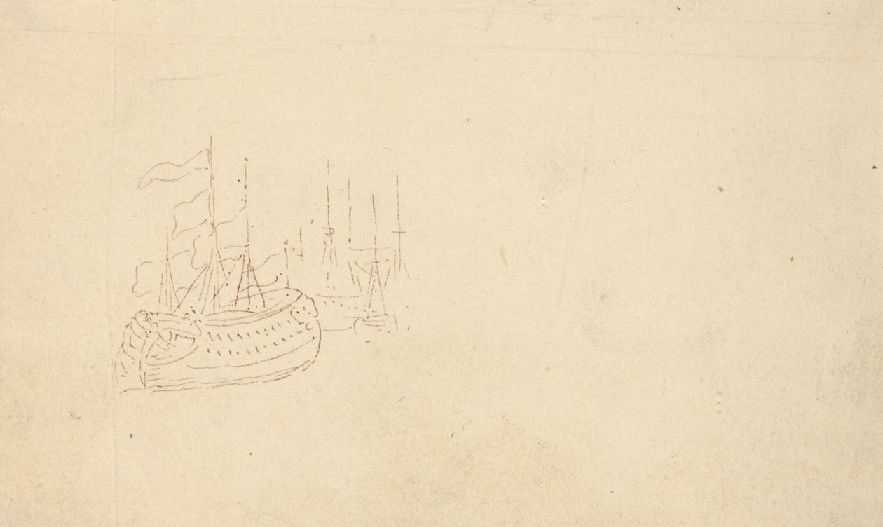 Albumzeichnung von Thomas Rowlandson