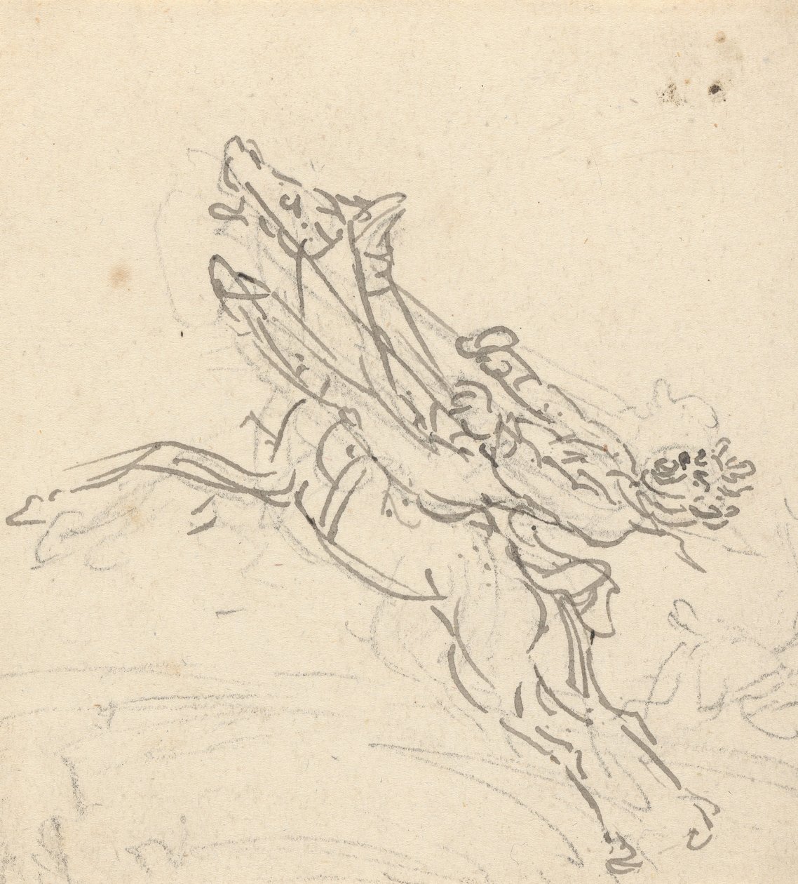 Albumzeichnung von Thomas Rowlandson