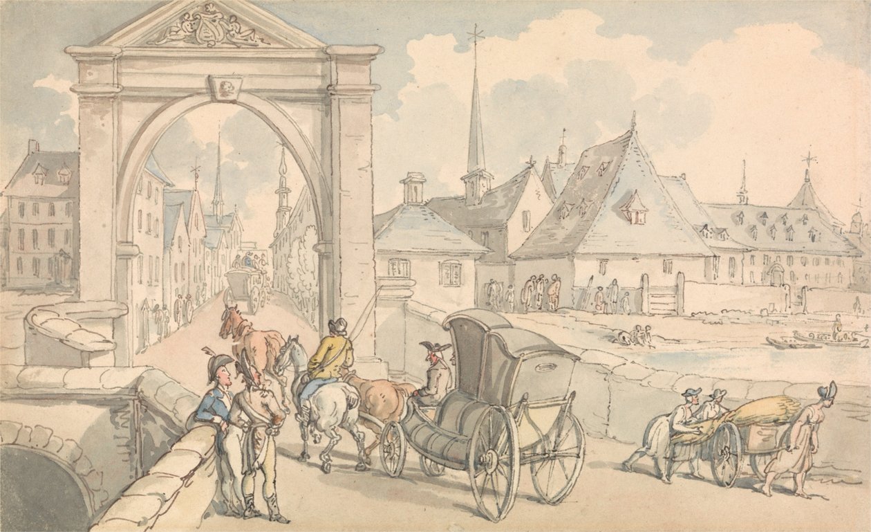 Limburg, Belgien von Thomas Rowlandson