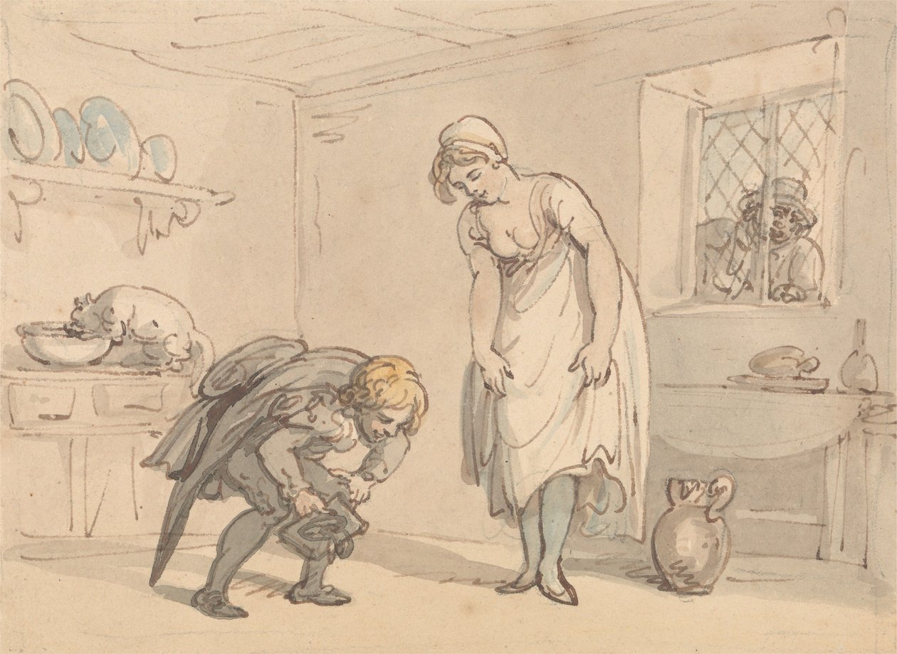Neue Schuhe von Thomas Rowlandson