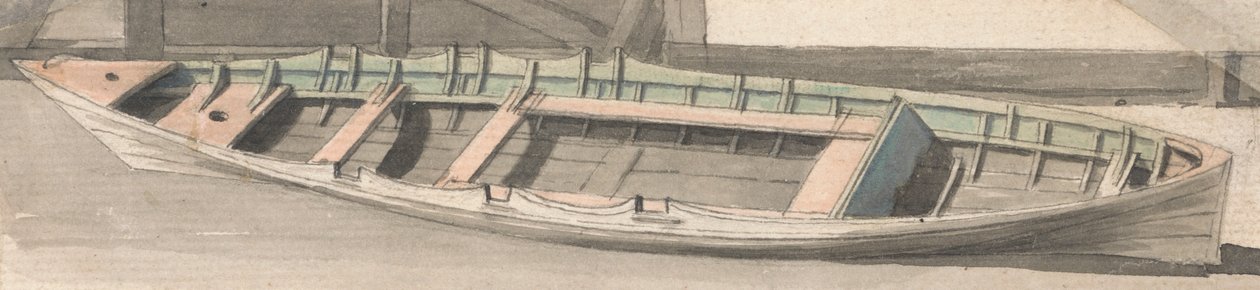 Ein Ruderboot von Thomas Sandby
