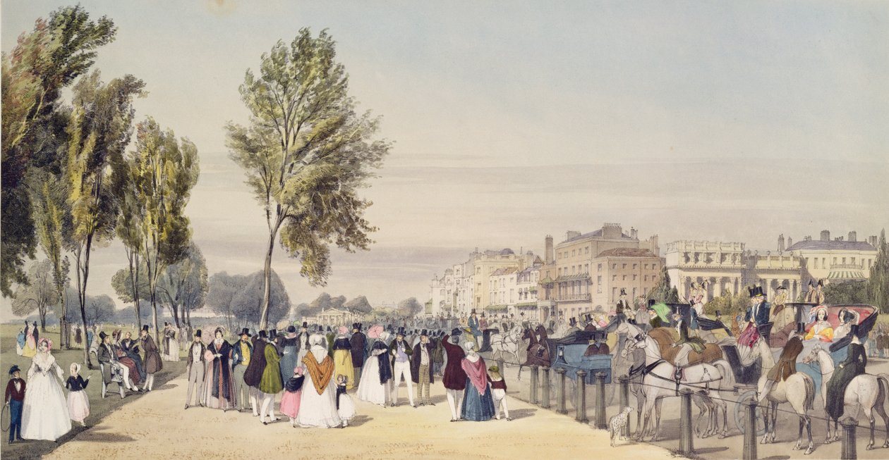 Hyde Park: in der Nähe des Grosvenor-Tors von Thomas Shotter Boys