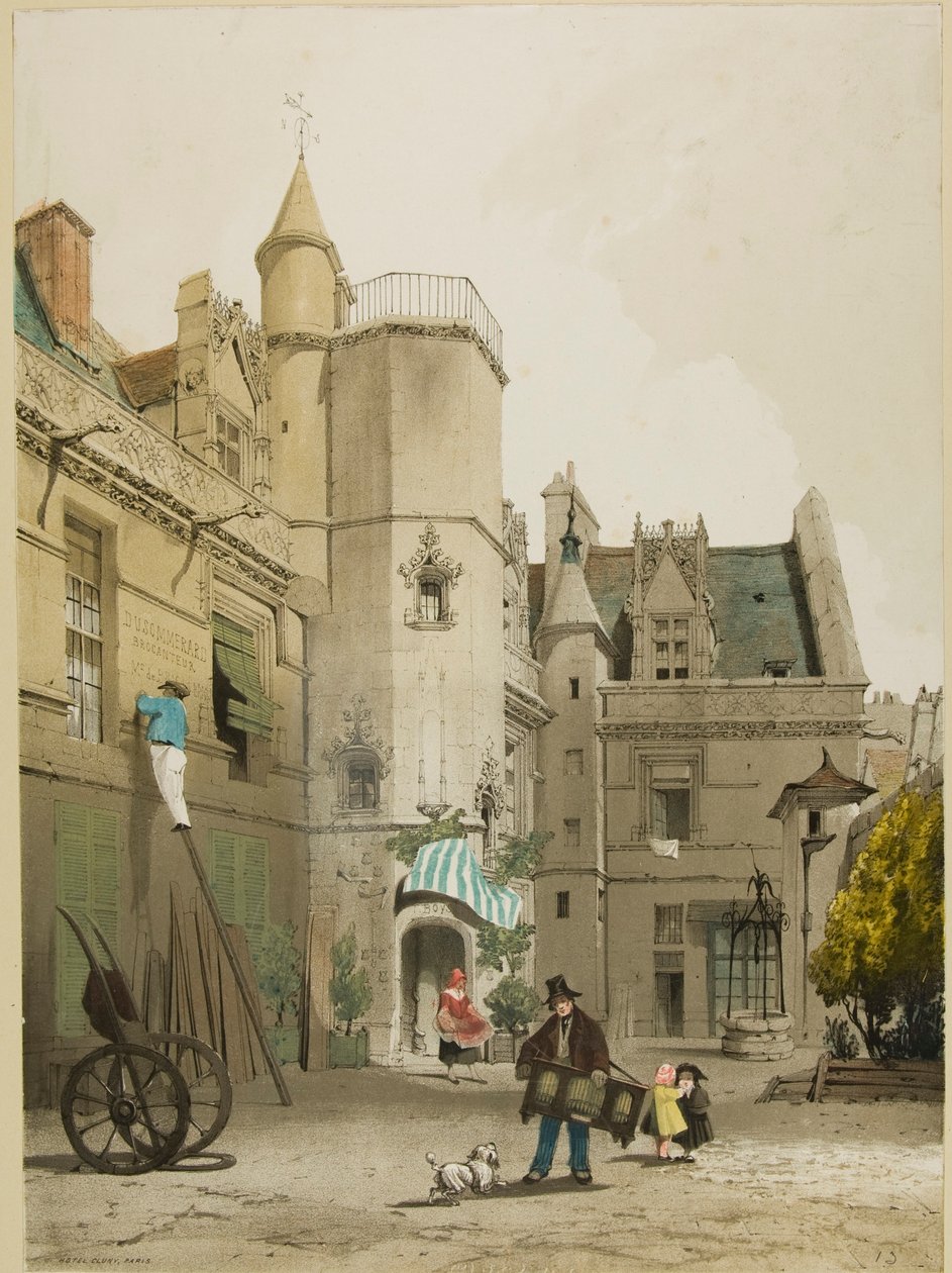 Malerische Architektur in Paris, Gent, Antwerpen, Touen usw. von Thomas Shotter Boys