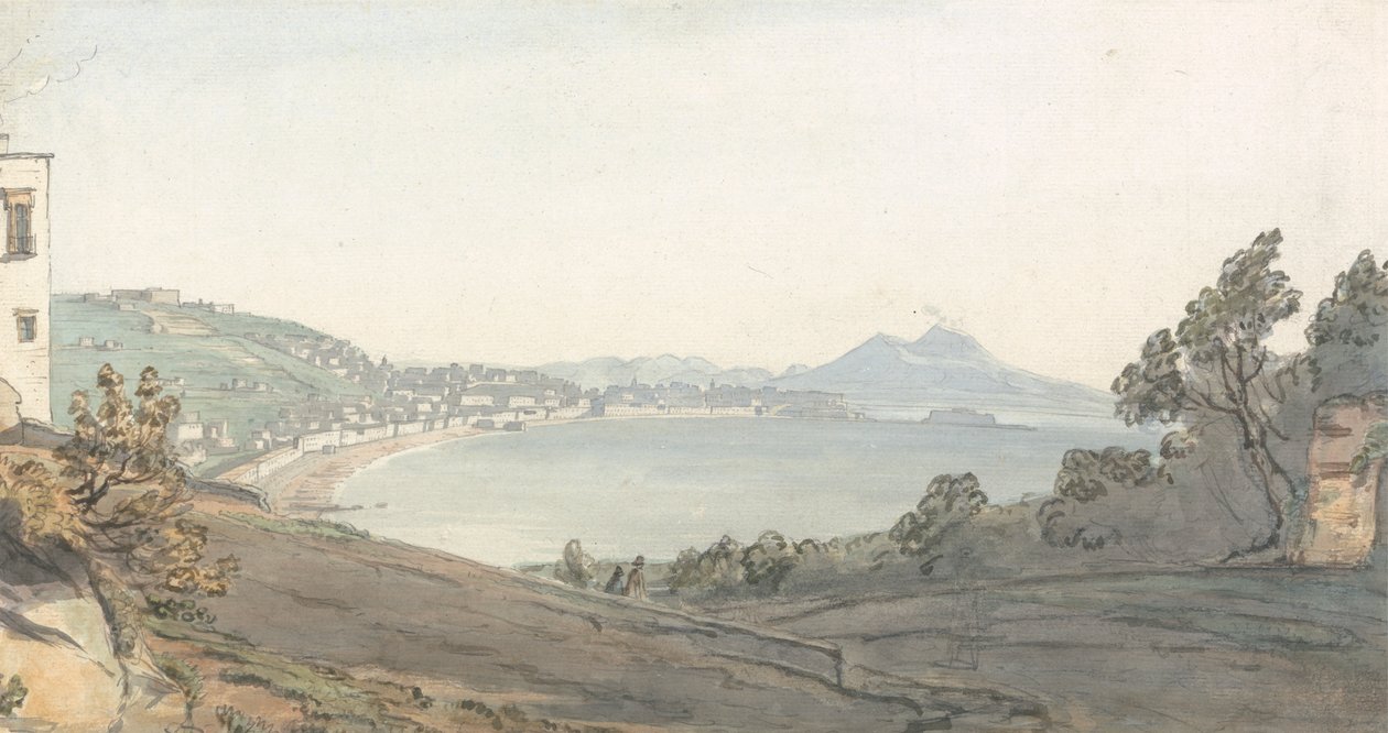 Chiaja von Neapel von Posillipo von Thomas Smith of Derby