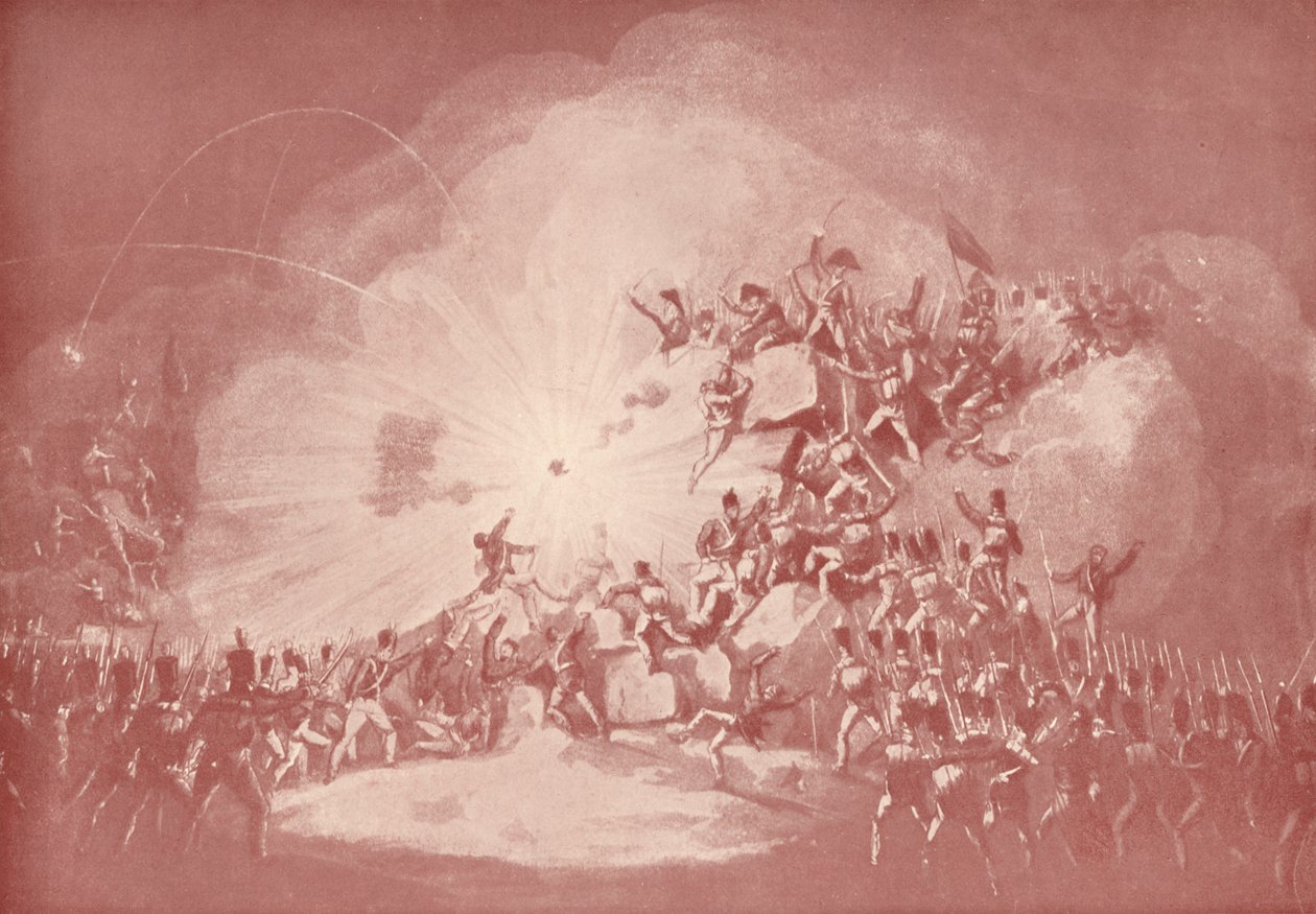 Sturm auf Ciudad Rodrigo, 19. Januar 1813, 1813 1909 von Thomas Sutherland