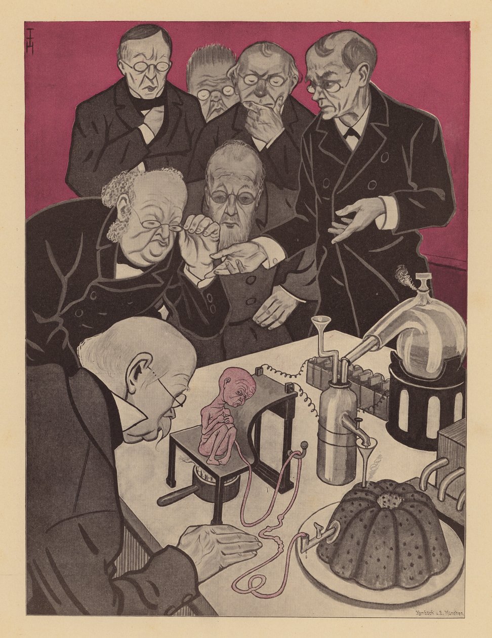 Wissenschaftler erschafft chemisch einen Menschen von Thomas Theodor Heine