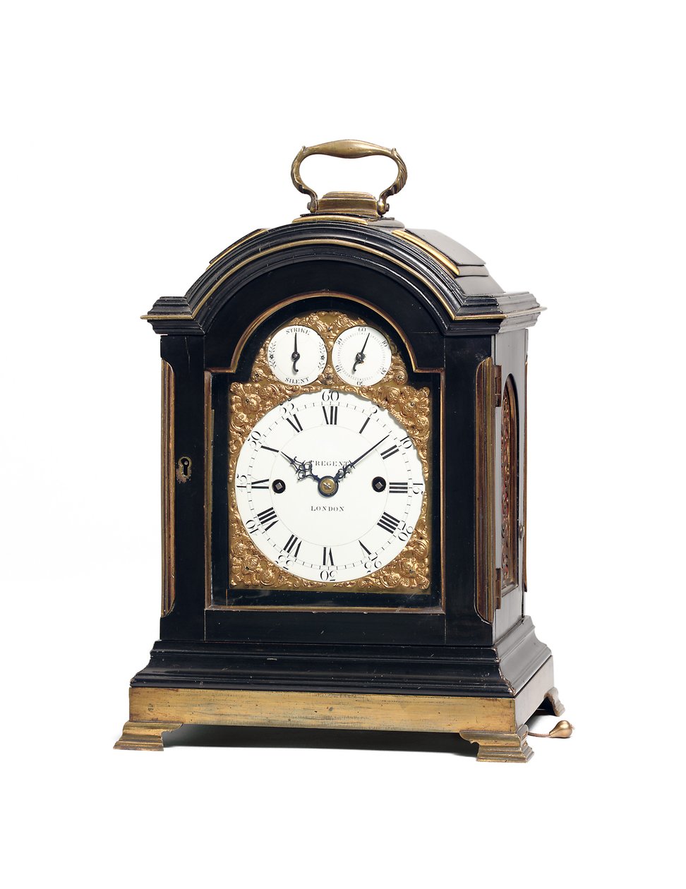 George-III-Tischuhr, ca. 1770 von Thomas Wagstaff or Wagstaffe