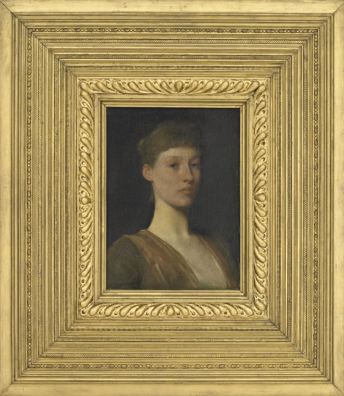 Porträt eines jungen Mädchens, 1888 von Thomas Wilmer Dewing