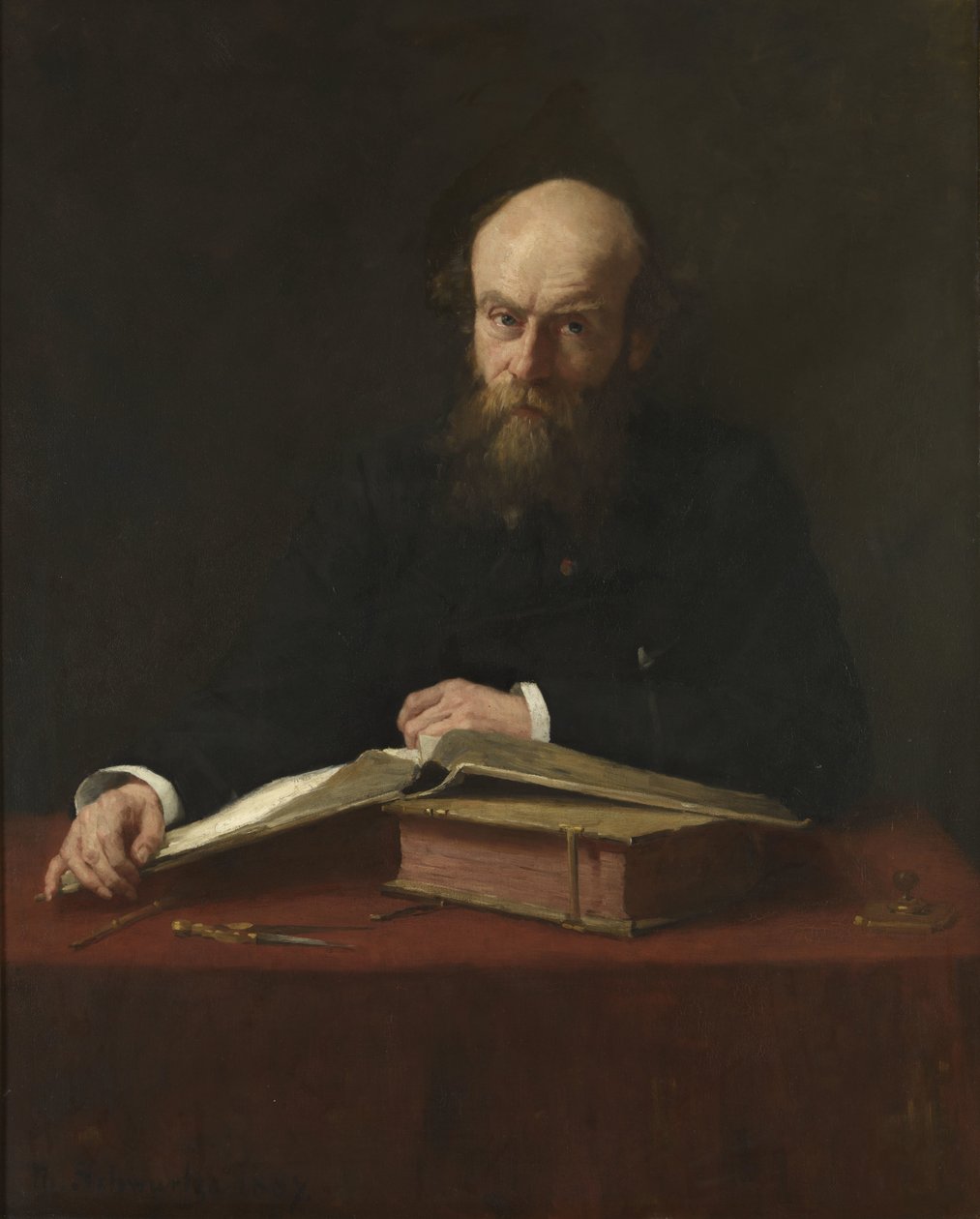 Porträt von Dr. P.J.H. Cuypers (1827-1921) von Thérèse Schwartze