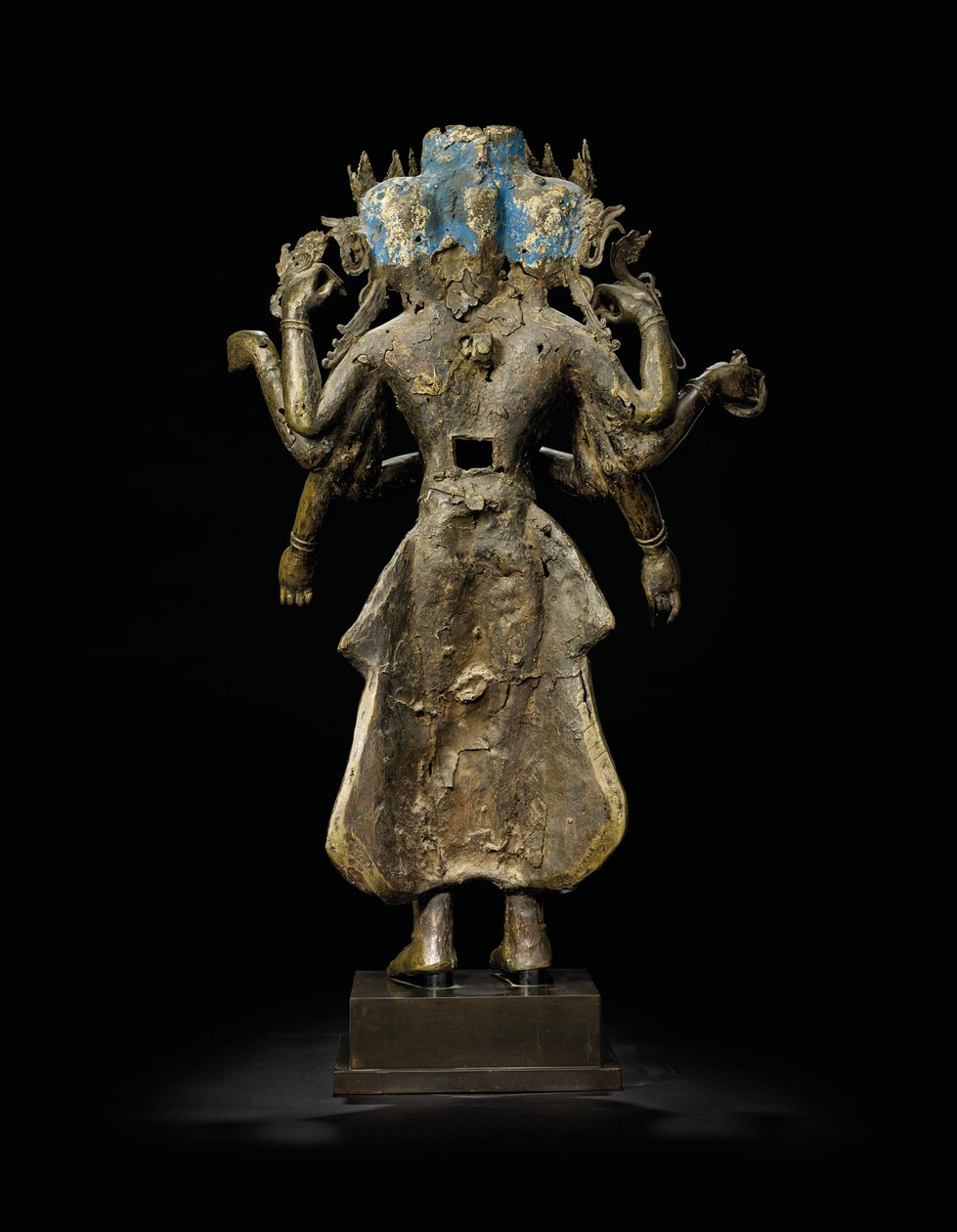 Ekadashalokeshvara-Statue von Tibetan School