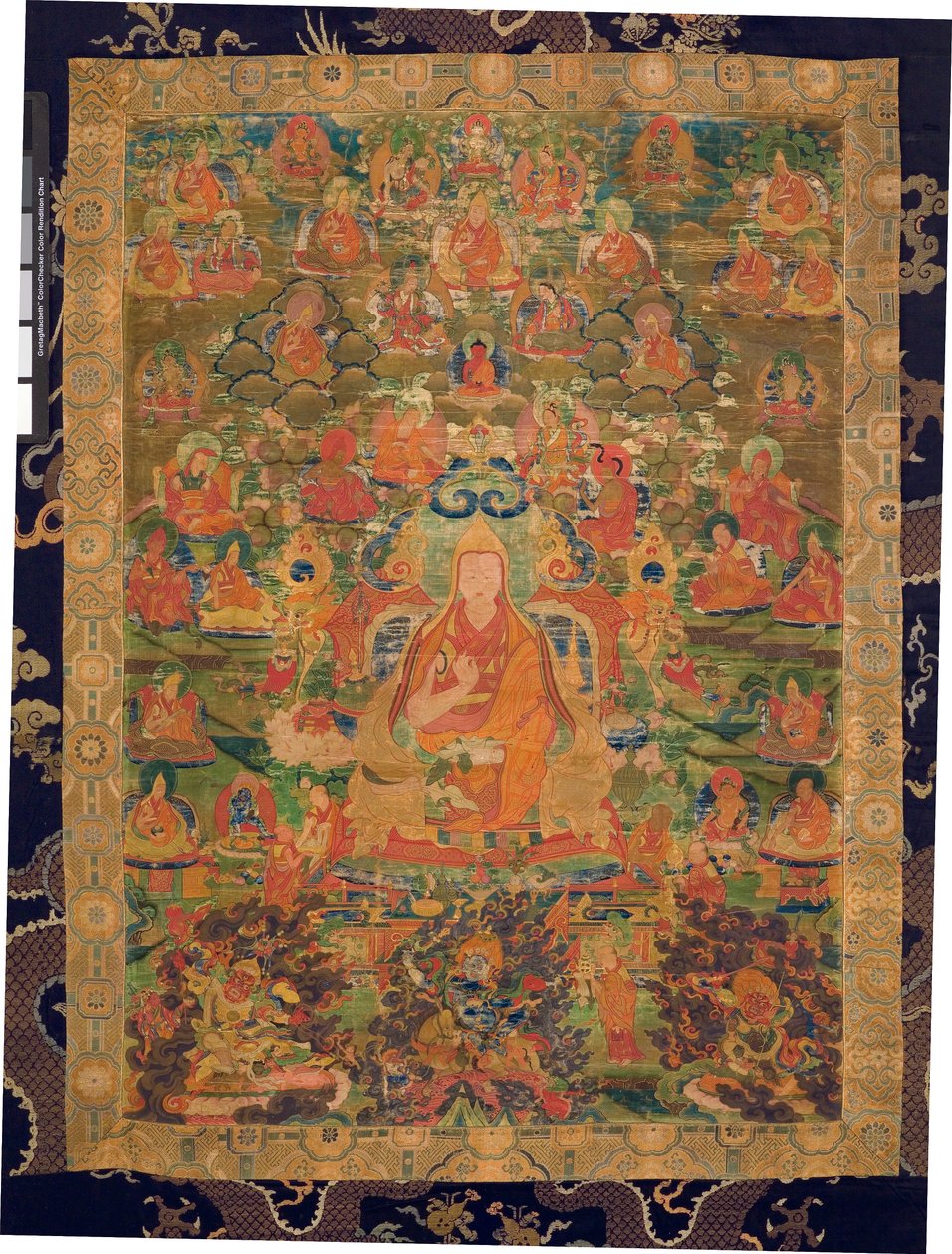 Dritter Panchen Lama Losan Penden Yeshe von Tibetan School